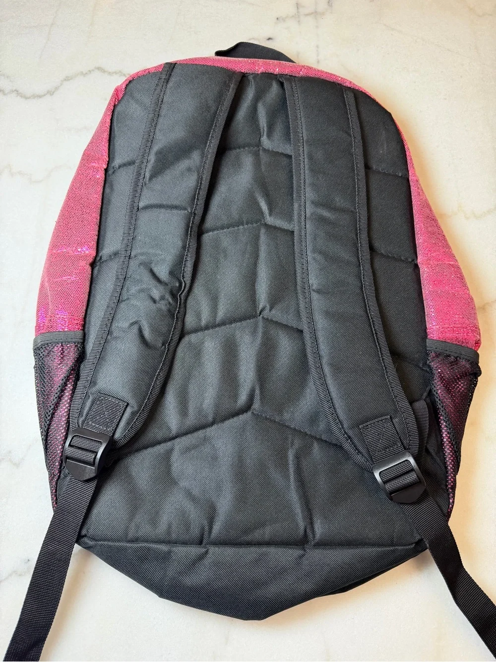 Chassé Kids Glitter Pink Backpack - Sparkle School Bag